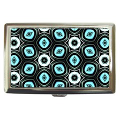 Pale Blue Elegant Retro Cigarette Money Case