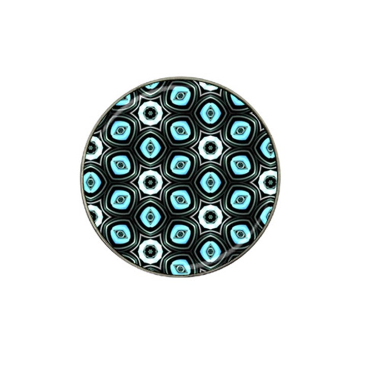 Pale Blue Elegant Retro Golf Ball Marker (for Hat Clip)