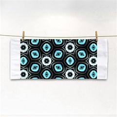 Pale Blue Elegant Retro Hand Towel