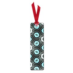 Pale Blue Elegant Retro Small Bookmark by Colorfulart23