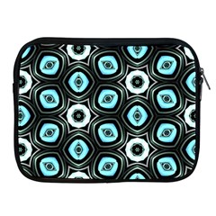 Pale Blue Elegant Retro Apple Ipad Zippered Sleeve