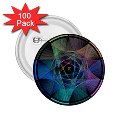 Pi Visualized 2 25  Button (100 Pack)