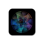 Pi Visualized Drink Coasters 4 Pack (Square) Front