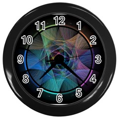 Pi Visualized Wall Clock (black)