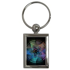 Pi Visualized Key Chain (rectangle)