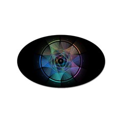 Pi Visualized Sticker 10 Pack (oval)