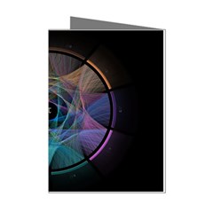 Pi Visualized Mini Greeting Card (8 Pack) by mousepads123