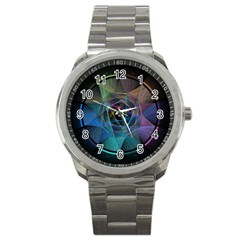 Pi Visualized Sport Metal Watch