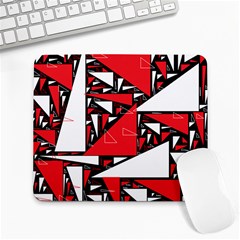 Titillating Triangles Large Mouse Pad (rectangle)