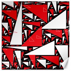 Titillating Triangles Canvas 16  X 16  (unframed)