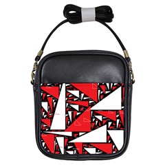 Titillating Triangles Girl s Sling Bag