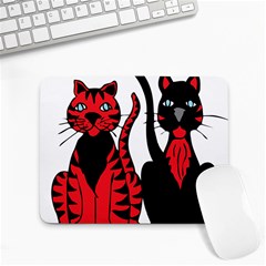 Cool Cats Small Mouse Pad (rectangle)