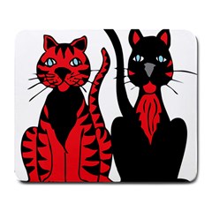 Cool Cats Large Mouse Pad (rectangle)