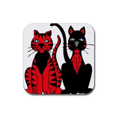 Cool Cats Drink Coaster (square)