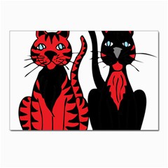 Cool Cats Postcards 5  X 7  (10 Pack) by StuffOrSomething