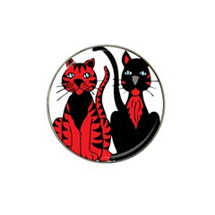 Cool Cats Golf Ball Marker (for Hat Clip)