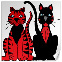 Cool Cats Canvas 20  X 20  (unframed) by StuffOrSomething