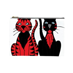 Cool Cats Cosmetic Bag (large)