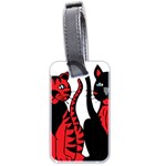 Cool Cats Luggage Tag (Two Sides) Front