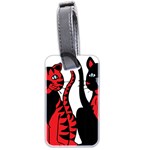 Cool Cats Luggage Tag (Two Sides) Back