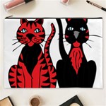 Cool Cats Cosmetic Bag (XXXL) Front