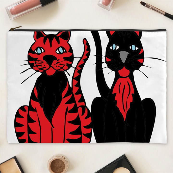 Cool Cats Cosmetic Bag (XXXL)