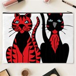 Cool Cats Cosmetic Bag (XXXL) Back