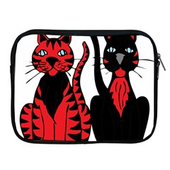 Cool Cats Apple Ipad Zippered Sleeve by StuffOrSomething