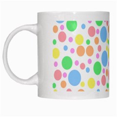 Pastel Bubbles White Coffee Mug by StuffOrSomething