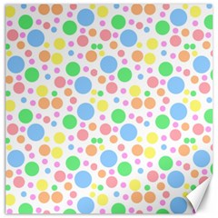 Pastel Bubbles Canvas 12  X 12  (unframed) by StuffOrSomething