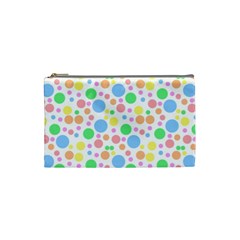 Pastel Bubbles Cosmetic Bag (small)