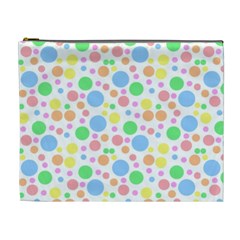 Pastel Bubbles Cosmetic Bag (xl) by StuffOrSomething