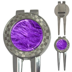 Purple Tresses Golf Pitchfork & Ball Marker