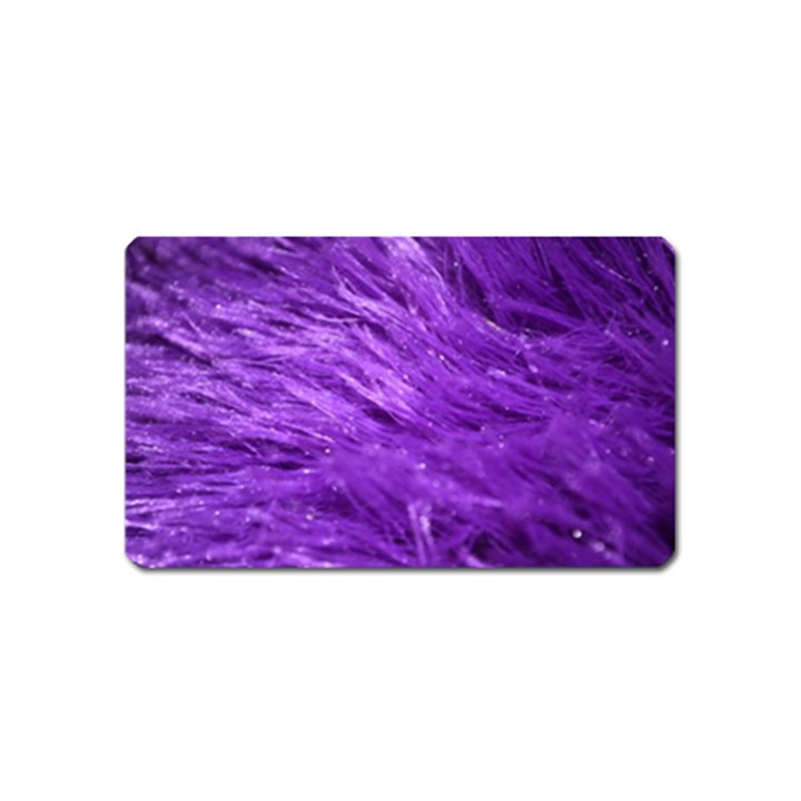 Purple Tresses Magnet (Name Card)