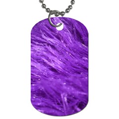 Purple Tresses Dog Tag (one Sided)