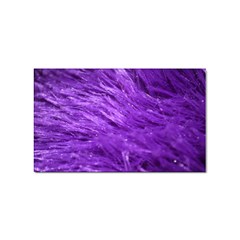 Purple Tresses Sticker 100 Pack (rectangle) by FunWithFibro