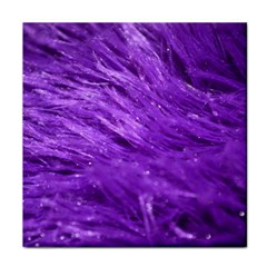 Purple Tresses Face Towel