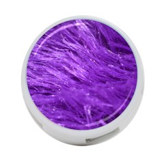 Purple Tresses 4-port Usb Hub (two Sides) by FunWithFibro