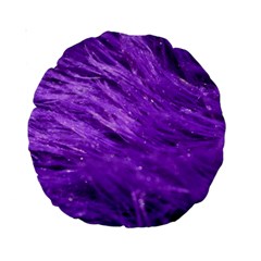 Purple Tresses 15  Premium Round Cushion 