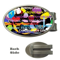 Chronic Pain Syndrome Money Clip (oval) by FunWithFibro