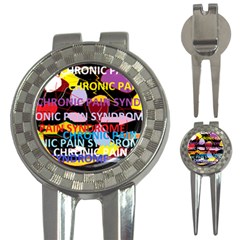 Chronic Pain Syndrome Golf Pitchfork & Ball Marker