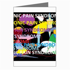 Chronic Pain Syndrome Greeting Card by FunWithFibro