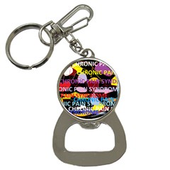 Chronic Pain Syndrome Bottle Opener Key Chain