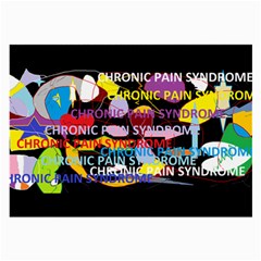 Chronic Pain Syndrome Glasses Cloth (large, Two Sided)