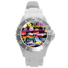 Chronic Pain Syndrome Plastic Sport Watch (large) by FunWithFibro