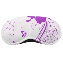 Purple Woman Of Chronic Pain Sleeping Mask by FunWithFibro