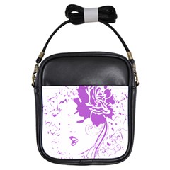 Purple Woman Of Chronic Pain Girl s Sling Bag by FunWithFibro