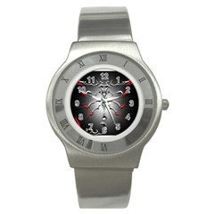 Scorpion Stainless Steel Watch (slim)