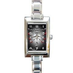 Scorpion Rectangular Italian Charm Watch