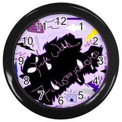 Life With Fibromyalgia Wall Clock (black)